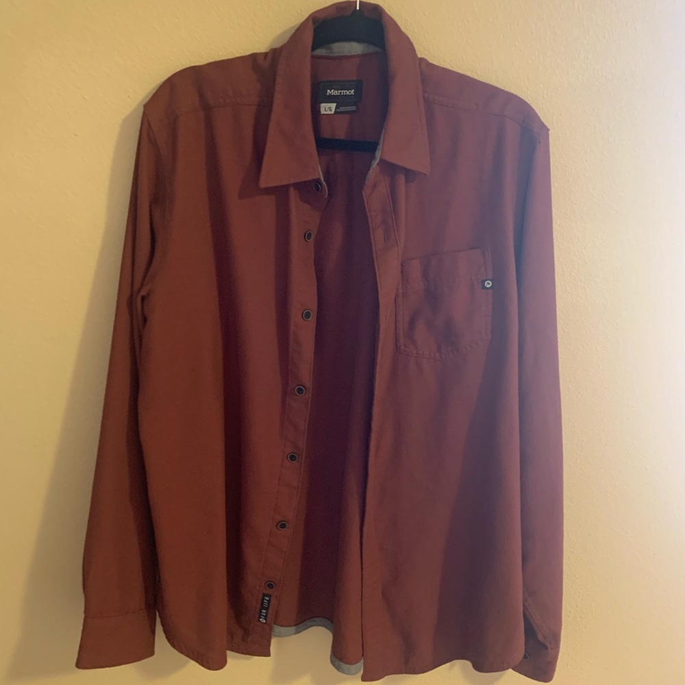 Brand new Marmot button up